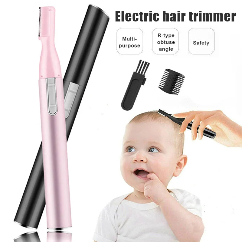 Mute Baby Electric Hair Trimmer Automatic Durable Safe Shaving Hair Tool for Infant