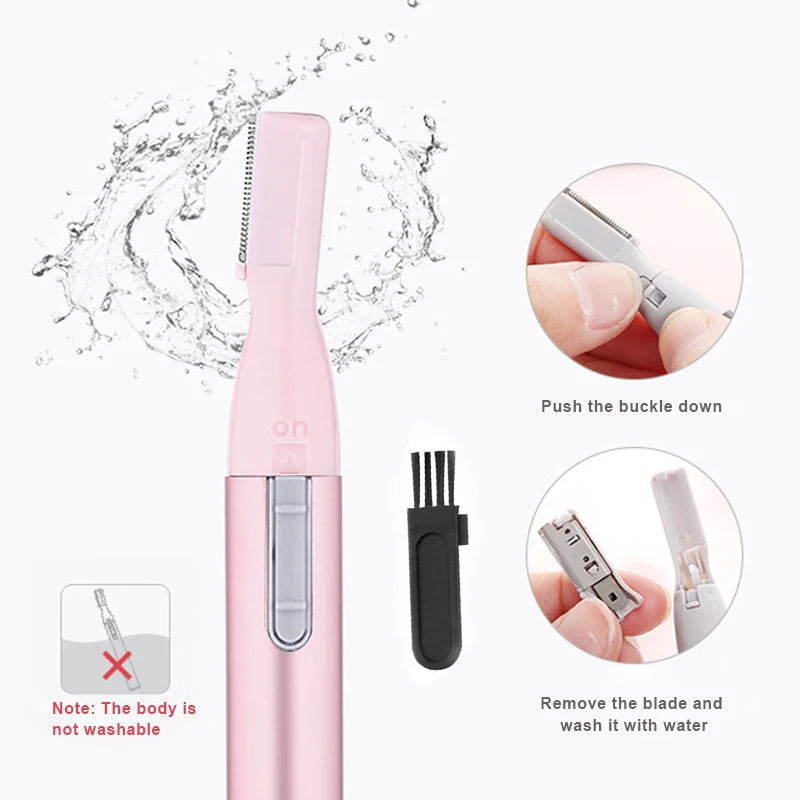 Mute Baby Electric Hair Trimmer Automatic Durable Safe Shaving Hair Tool for Infant